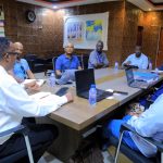 Wasaaradda Maaliyadda Dowladda Puntland Iyo madax ka socotay Hay'adda UNOPS oo ku kulmay Garoowe[Sawirro]