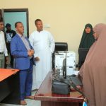 Wasiirka Maaliyadda Dowladda Puntland oo kormeeray Xafiisyadda xarunta dhexe ee Wasaaradda[Sawirro]