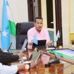 Agaasime Guud Kuxigeenka Maamulka Wasaaradda Maaliyadda Dowladda Puntland oo Shir Guddoomiyay Kulanka Horumarinta shaqada[Sawirro]