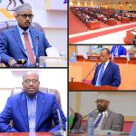 Madaxda Wasaaradda Maaliyadda Dowladda Puntland oo Golaha Baarlamaanka horgeeyay Miisaaniyadda 2025[Sawirro]