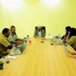 Wasiir Kuxigeenka Maaliyadda Dowladda Puntland oo la kulmay Guddiga dib u saxida Shaqaalaha Dowladda[Sawirro]