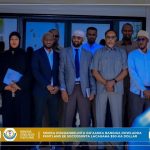 Wasiir Kuxigeenka Maaliyadda Dowladda Puntland oo ka qaybgalay Kulan ay soo qaban qaabiyeen Madaxda Bangiga Dowladda Puntland[Sawirro]