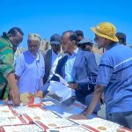 Wasiirka Maaliyadda Dowladda Puntland oo Kormeer shaqo ku tagay Dekedda Boosaaso[Sawirro]