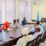 Wasaaradda Maaliyadda iyo Wasaaradda Kalluumaysiga Dowladda Puntland oo ka Wadashaqeynaha dhanka Dakhliga[Sawirro]