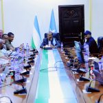 Wasiirka Maaliyadda Dowladda Puntland oo Shir la qaatay madaxda Wasaaradda[Sawirro]