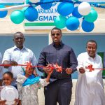 Agaasimaha Guud ee Wasaaradda Maaliyadda Dowladda oo xariga ka jaray xarunta cusub ee Wasaaradda degmada Eyl[Sawirro]