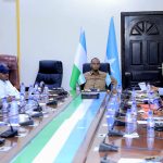 Wasaaradda Maaliyadda ,Wasaaradda Howlaha Guud & Gaadiidka iyo Taliska Ciidanka Booliska oo Shir ku yeeshay xarunta Maaliyadda[Sawirro]