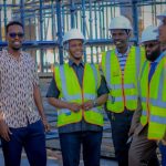 Wasiirka Maaliyadda Dowladda Puntland oo Kormeer Shaqo ku tagay Dhismayaasha la wado ay leedahay Wasaaraddu [Sawirro]