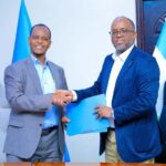 Wasaaradda Maaliyadda iyo Wasaaradda Kalluumeysiga Dowladda Puntland oo Kala Saxiixday Is-afgarad ku aadan Dakhliga[Sawirro]